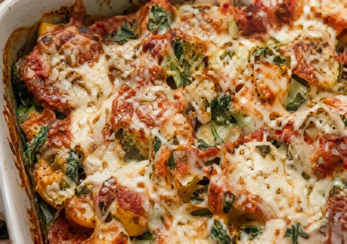 Spinach Artichoke Stuffed Shells